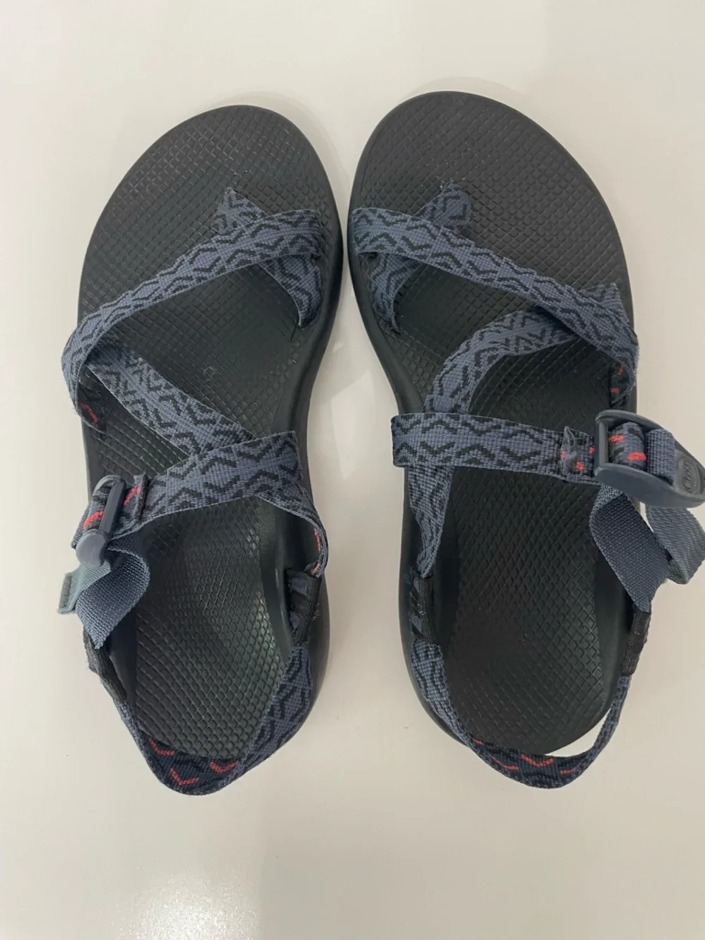 Chaco Z2 Classic Blue Aztec Adjustable Hiking Sandal, size 11 Gorpcore Outdoor
